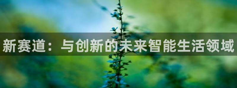 多多28g体育网页版入口：新赛道：与创新的未来智能生活领域